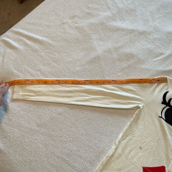 Alice + Olivia Graphic Art Sweater S/P - Picture 11 of 16